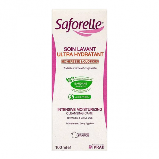 Saforelle soin lavant ultra hydratant 100ml Saforelle soin lavant ultra hydratant 100ml