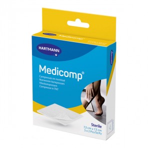 Paul Hartmann Medicomp compr 7,5x7, 5cm 10 boites
