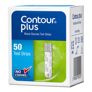 Ascencia Diabetes Care Contour plus 2x50 bandelettes réactives