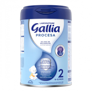 Gallia Procesa 2 lait 6 à 12 mois 800gr