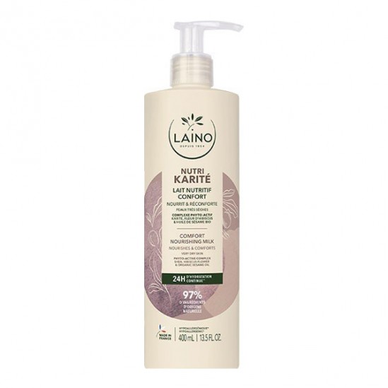 Laino Lait nutritif confort Karité 400ml Laino Lait nutritif confort Karité 400ml