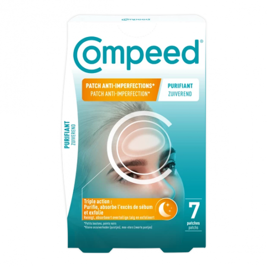 Compeed 7 patchs nuit anti-imperfections Compeed 7 patchs nuit anti-imperfections