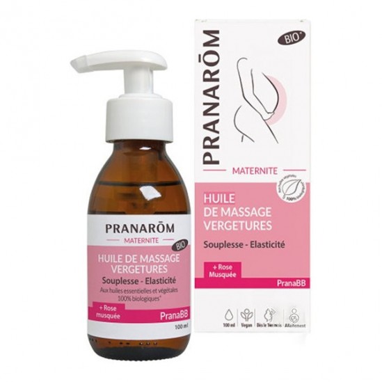 Pranarôm pranabb huile de massage vergetures bio 100ml Pranarôm pranabb huile de massage vergetures bio 100ml