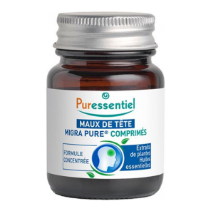 Puressentiel Maux de tête Migra Pure 15 comprimés