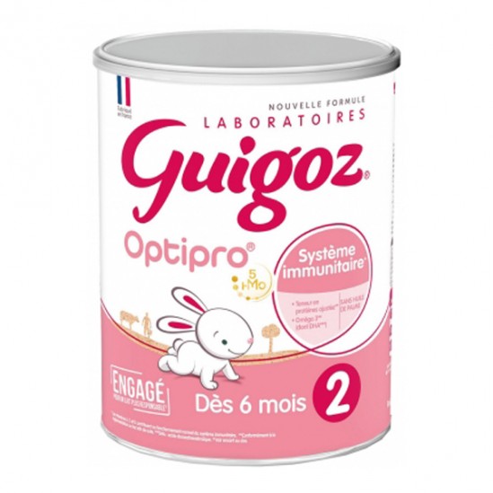 Guigoz Optipro 2 lait 2ème âge 780gr Guigoz Optipro 2 lait 2ème âge 780gr
