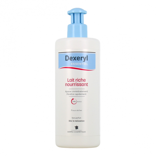 Dexeryl Essentiel lait riche nourrissant 500ml Dexeryl Essentiel lait riche nourrissant 500ml