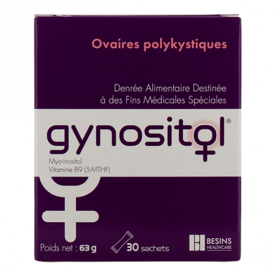 Besins Gynositol ovaires polykystiques 30 sachets Besins Gynositol ovaires polykystiques 30 sachets
