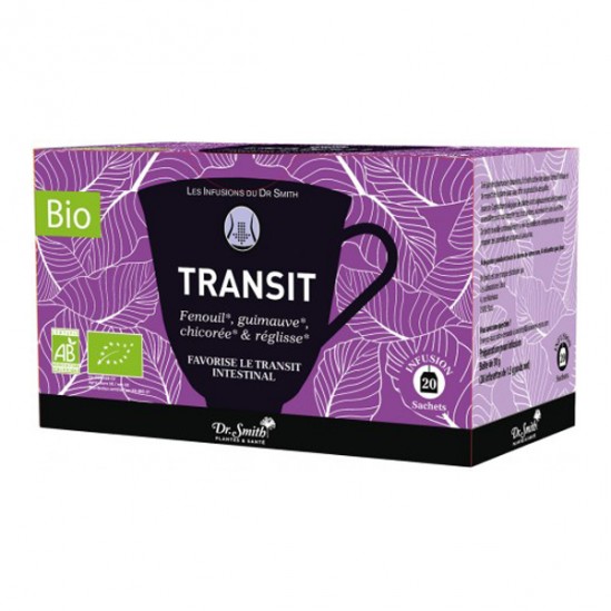 Dr Smith tisane transit bio 20 sachets Dr Smith tisane transit bio 20 sachets