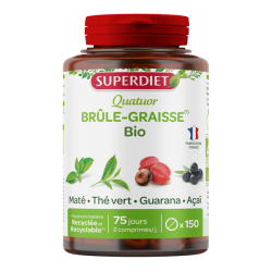 Superdiet Quatuor Brûle-Graisse bio 150 comprimés