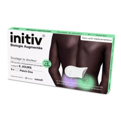 Sanofi Initiv soulage la douleur - 3 patchs dos