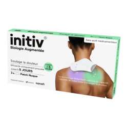 Sanofi Initiv soulage la douleur - 3 patchs nuque