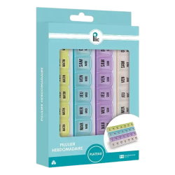 Plic Care Pilulier Hebdomadaire Plateau