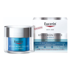 Eucerin Hyaluron-Filler +3x Effect gel-crème soin de nuit booster d'hydratation 50ml