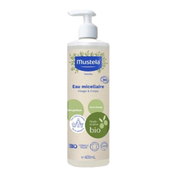 Mustela eau micellaire visage & corps bio 400ml