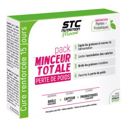 STC Nutrition Pack minceur totale perte de poids 75 gélules végétales