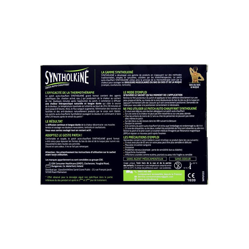 SyntholKiné douleurs... SyntholKiné douleurs...