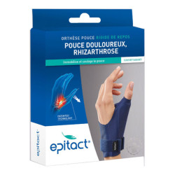 Epitact orthèse pouce rigide de repos gauche taille S