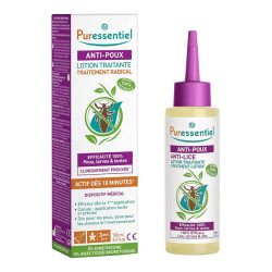 Puressentiel lotion traitante anti-poux avec peigne 200ml