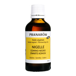 Pranarôm Nigelle huile végétale bio 50ml