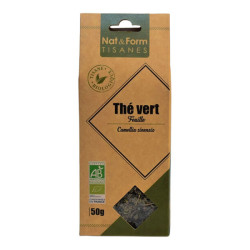 Nat&Form Thé vert bio ma tisane 50g
